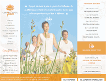 Tablet Screenshot of centroyogayoko.it